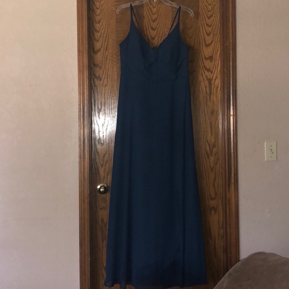 Wore as a bridesmaid. Fits like a 10